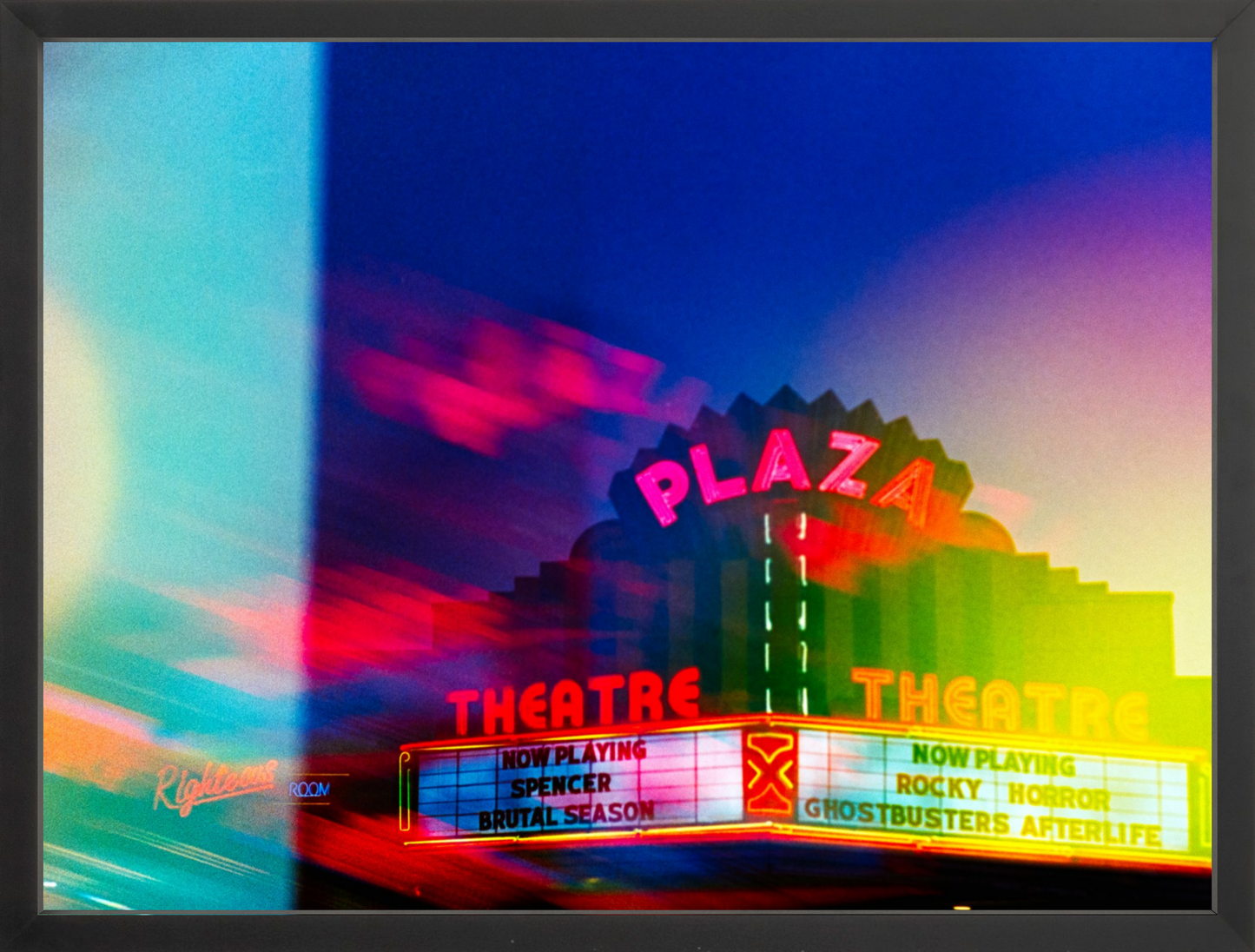 Plaza Theatre Lights