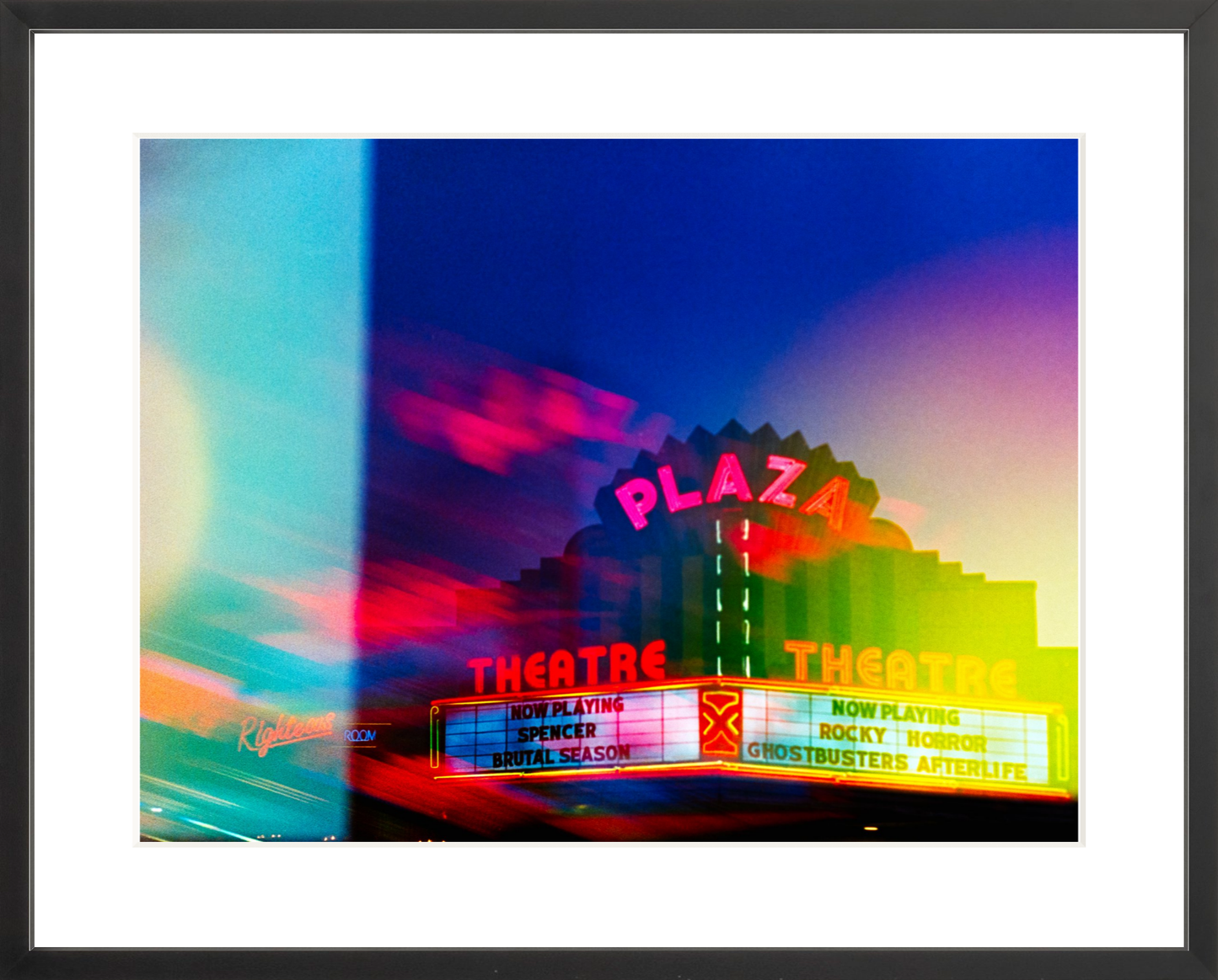 Plaza Theatre Lights