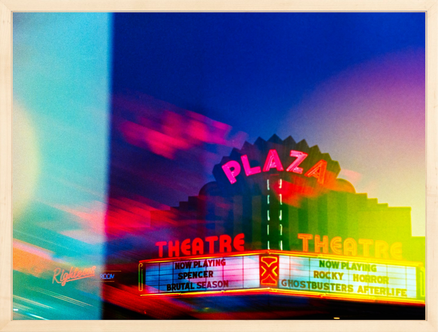 Plaza Theatre Lights