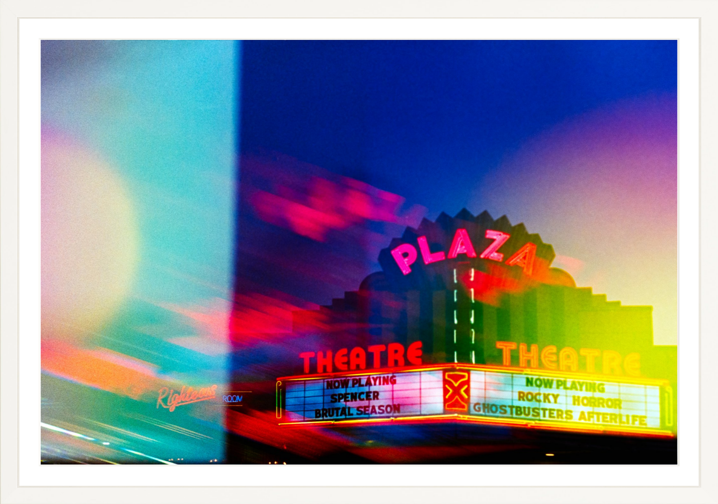 Plaza Theatre Lights