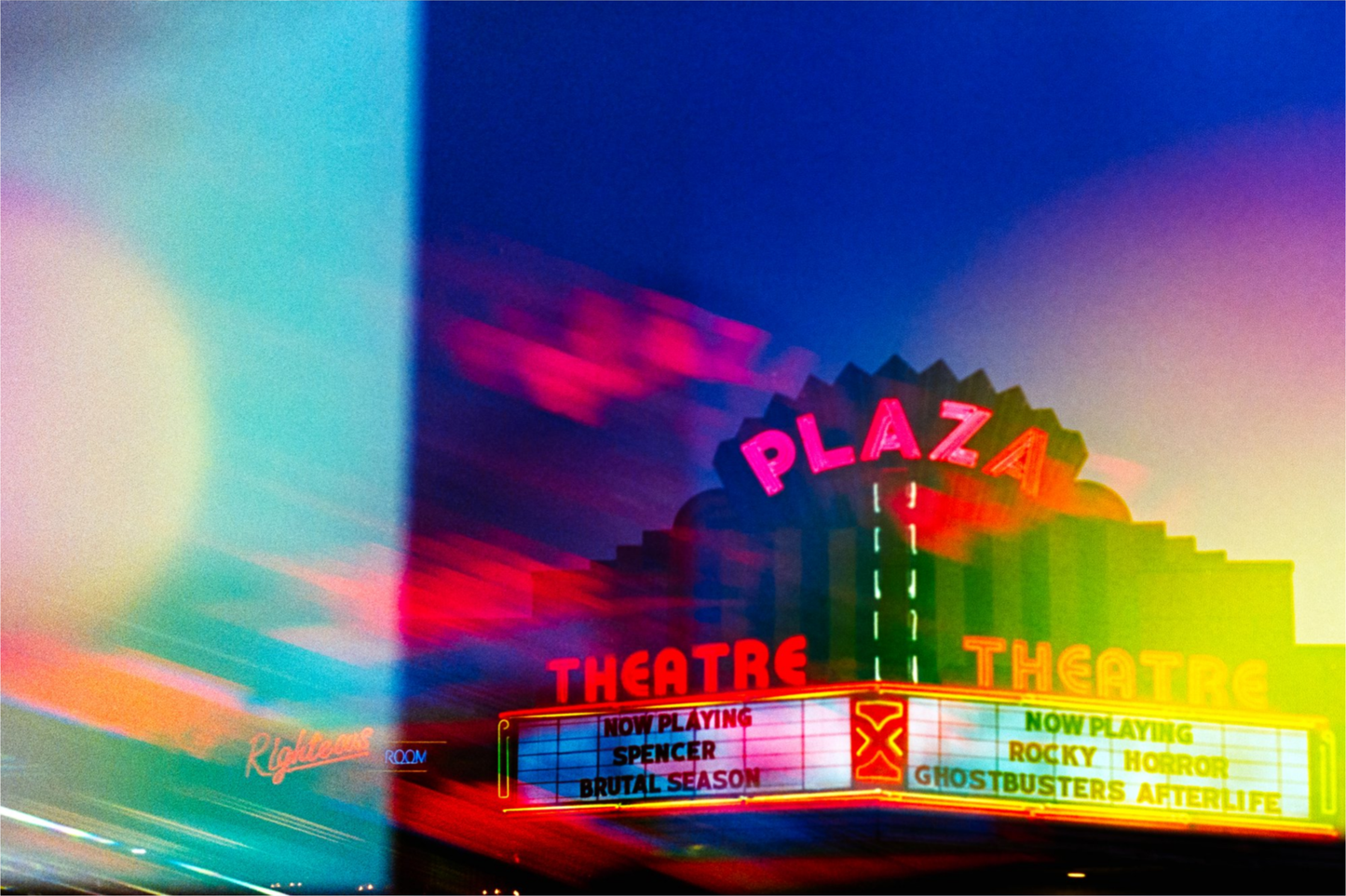 Plaza Theatre Lights