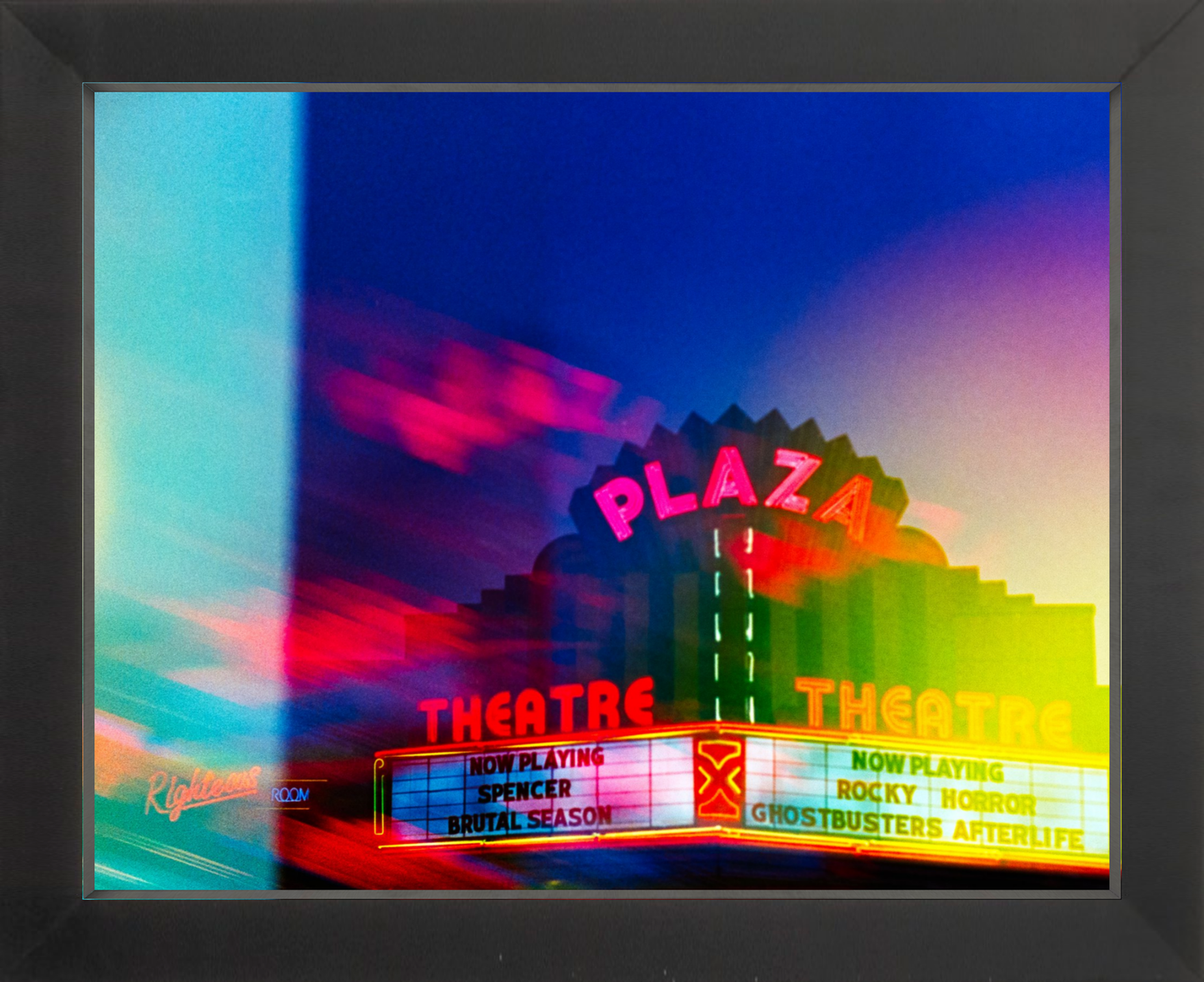 Plaza Theatre Lights