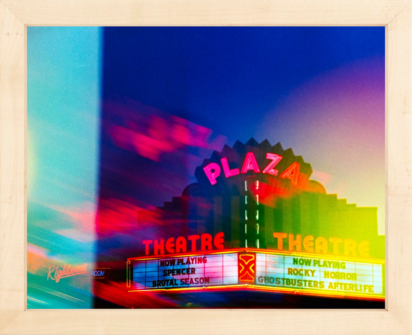 Plaza Theatre Lights