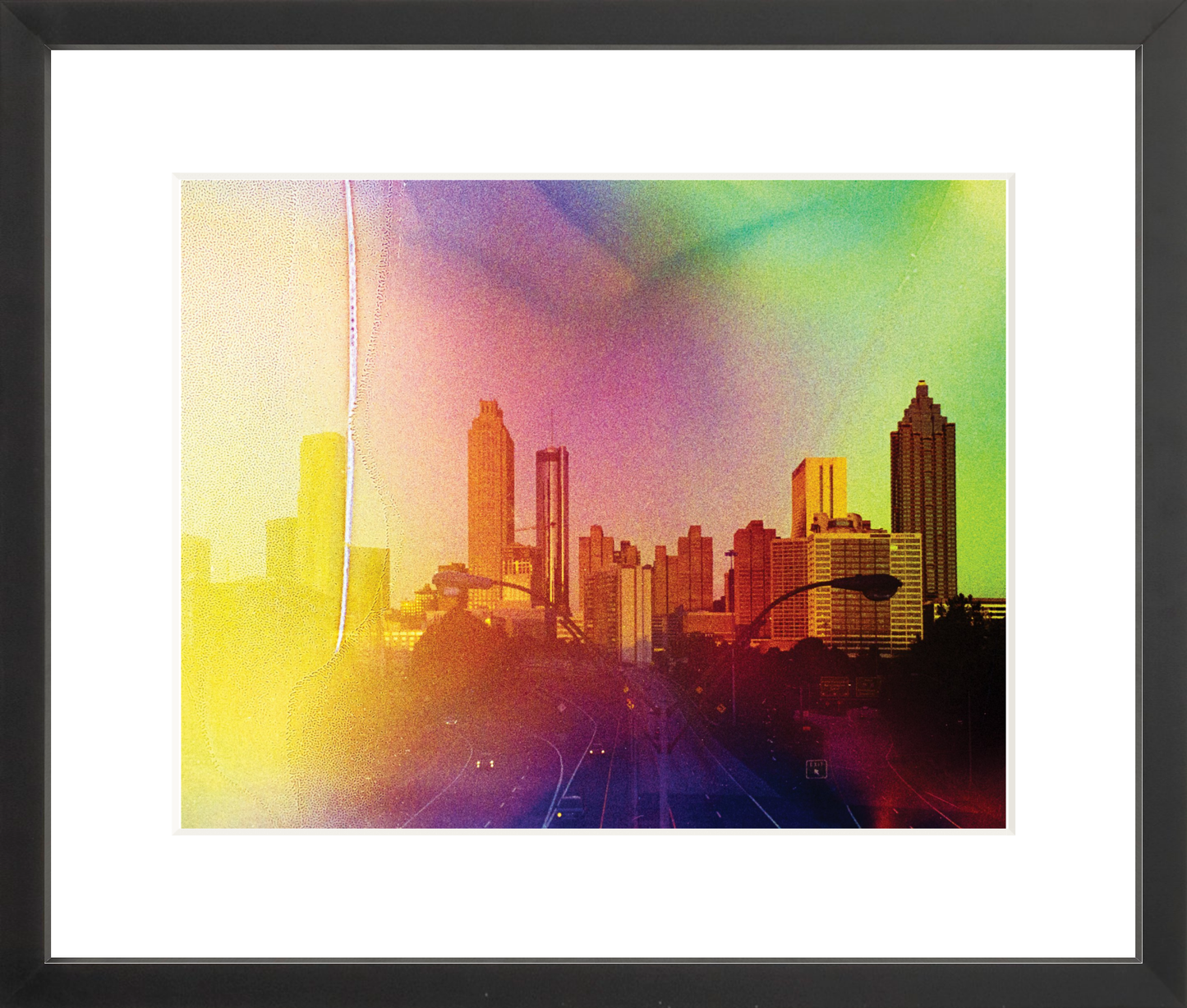 Rainbow Atlanta Skyline