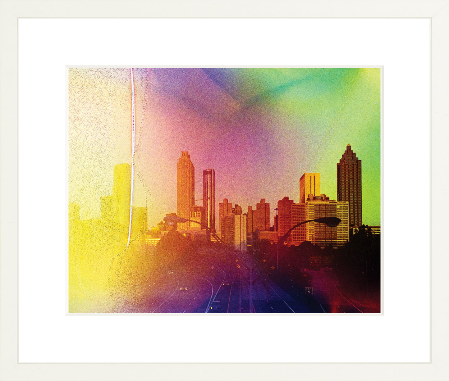 Rainbow Atlanta Skyline