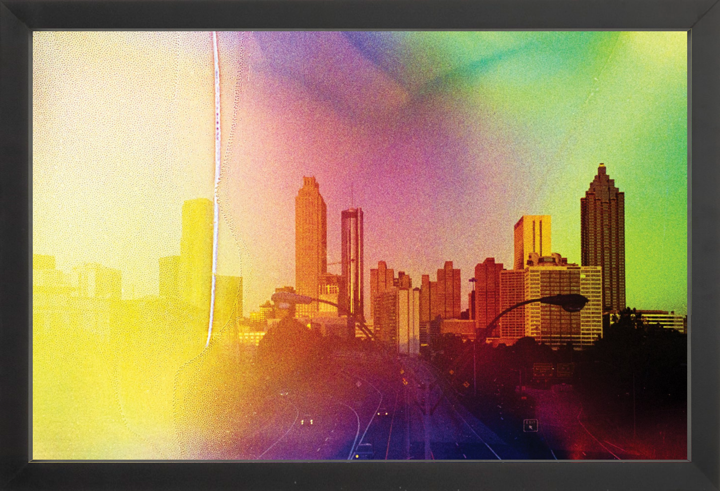 Rainbow Atlanta Skyline