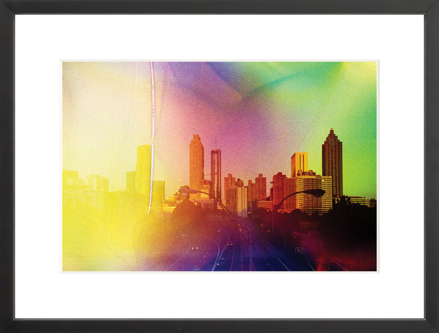 Rainbow Atlanta Skyline