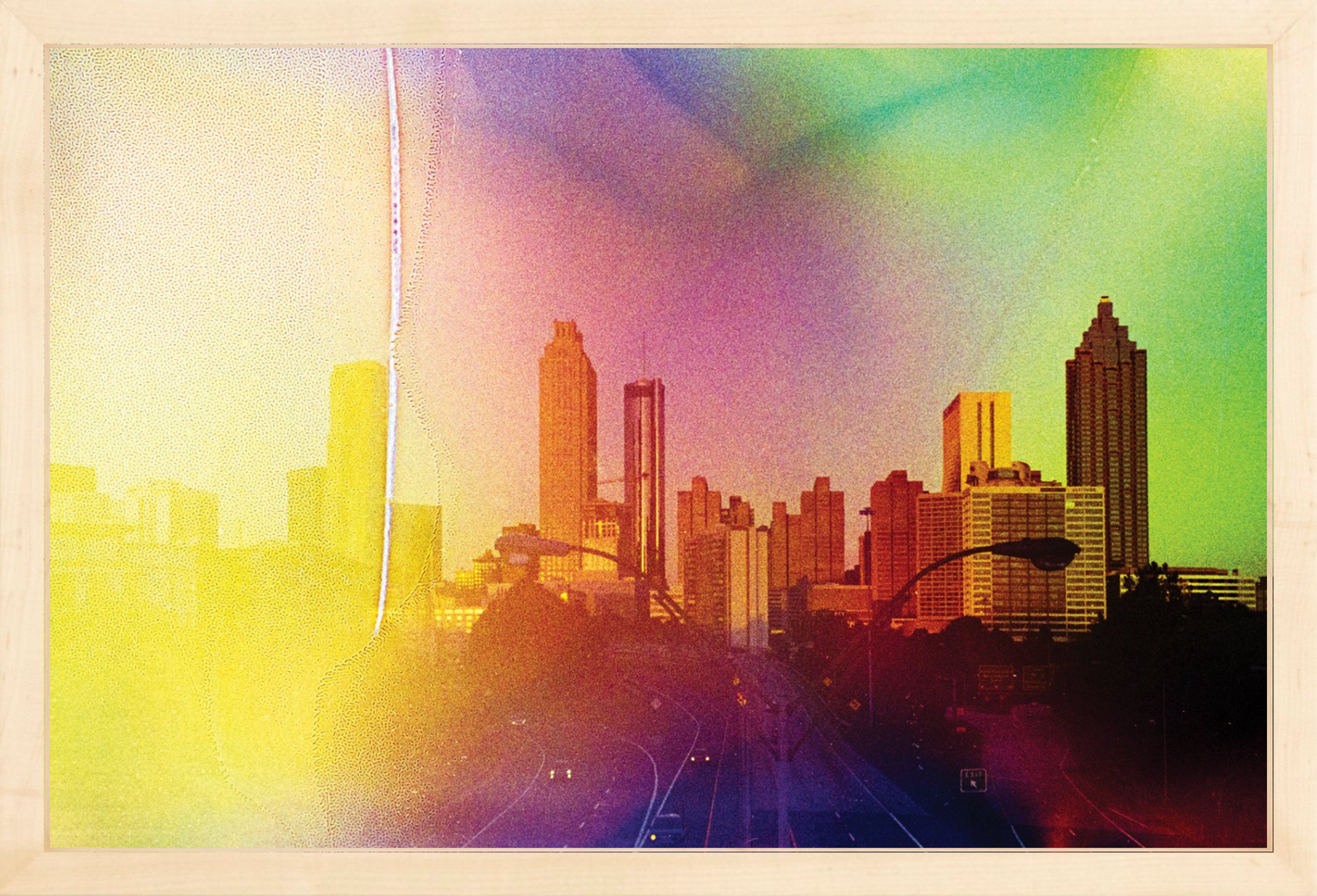 Rainbow Atlanta Skyline