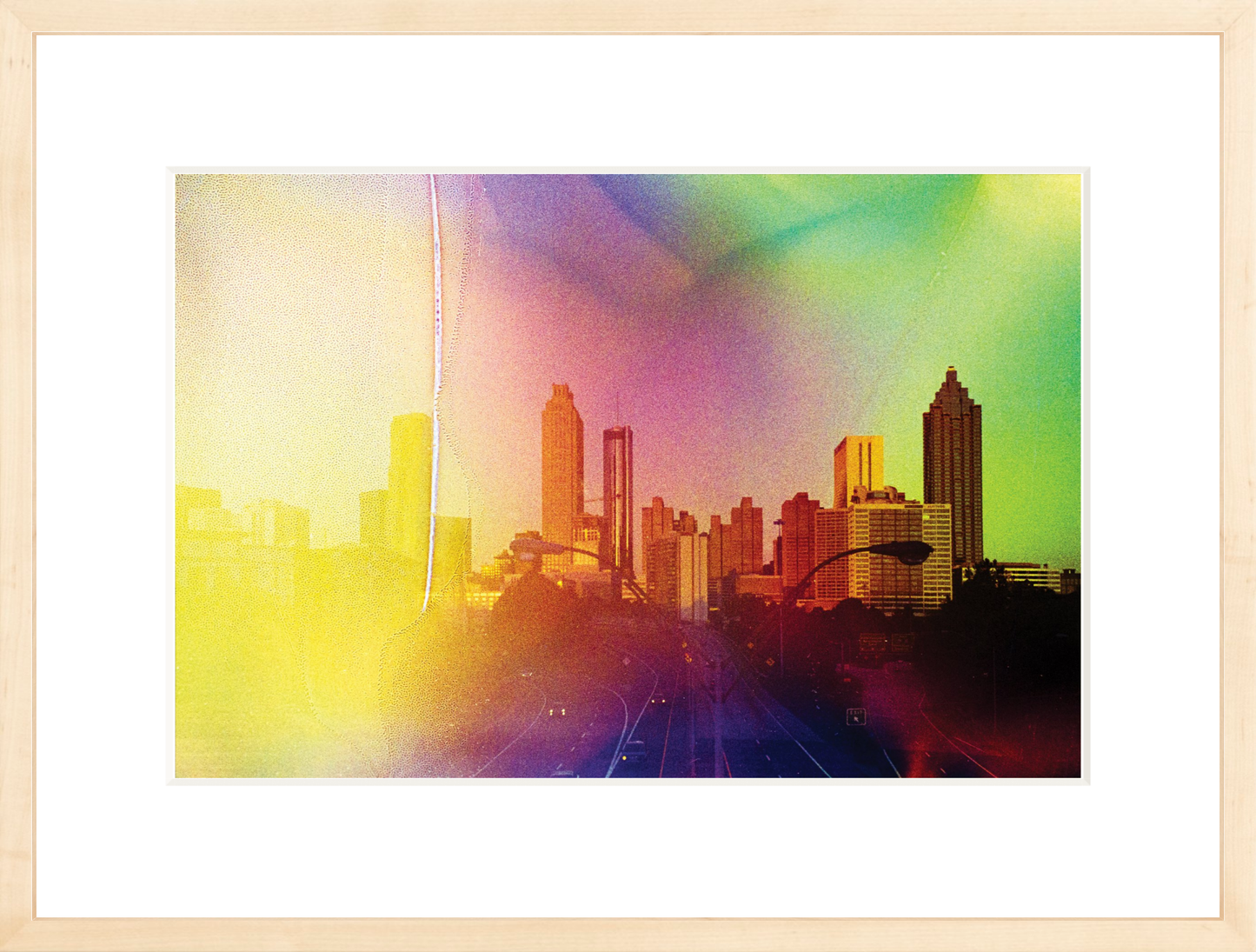 Rainbow Atlanta Skyline