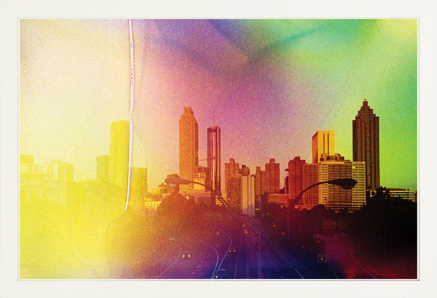 Rainbow Atlanta Skyline