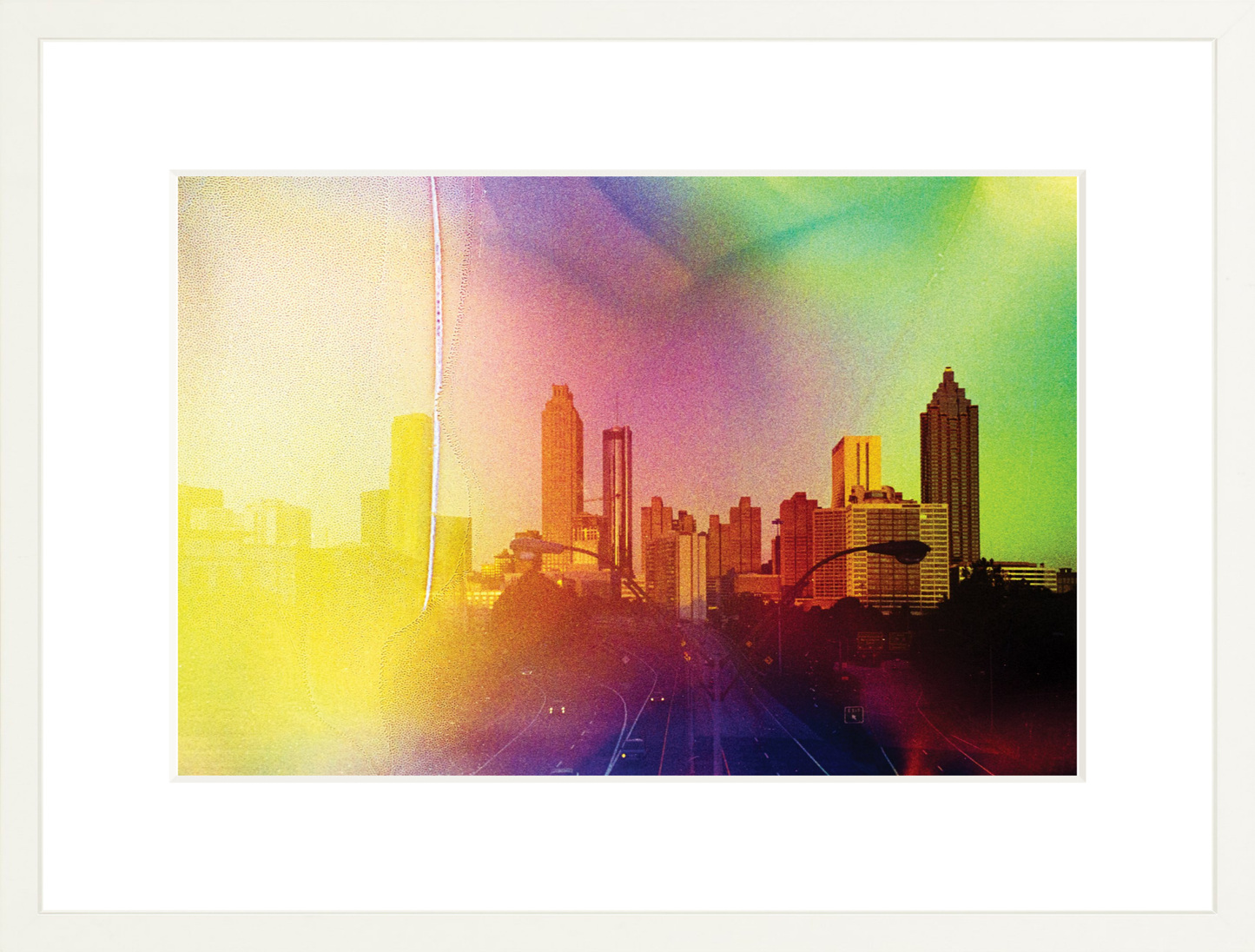 Rainbow Atlanta Skyline