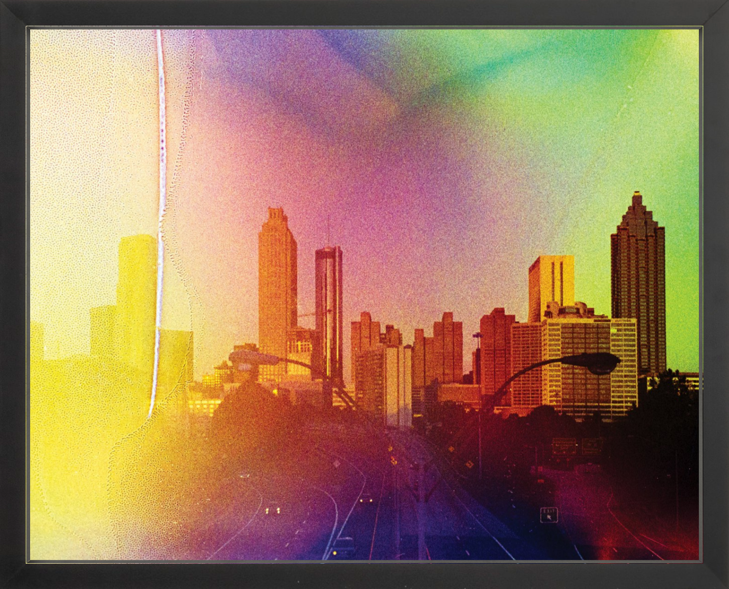 Rainbow Atlanta Skyline