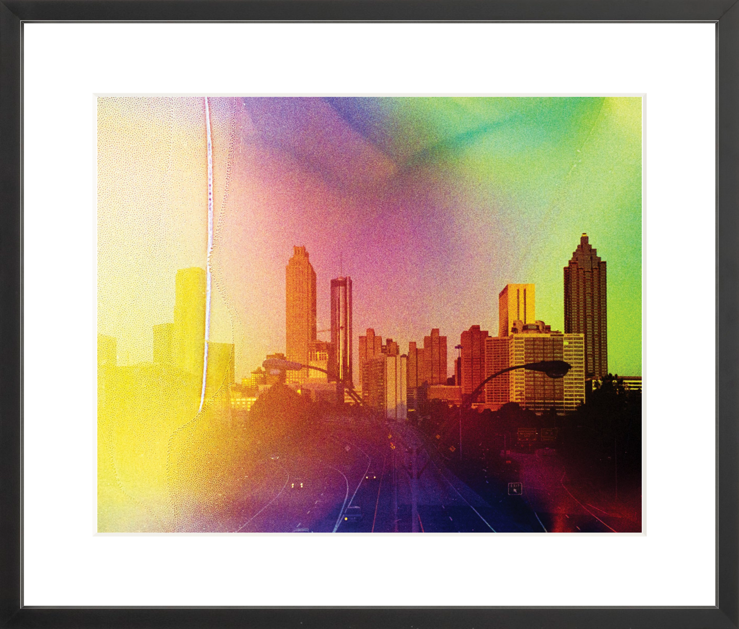 Rainbow Atlanta Skyline