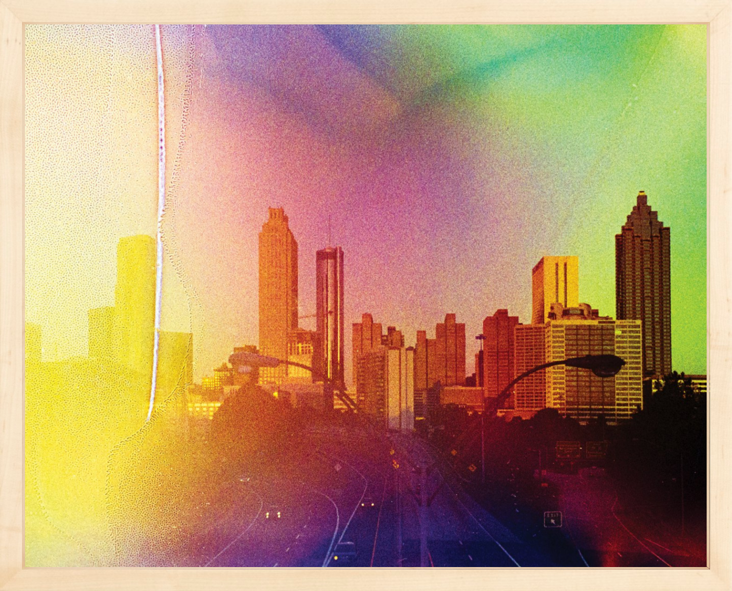 Rainbow Atlanta Skyline