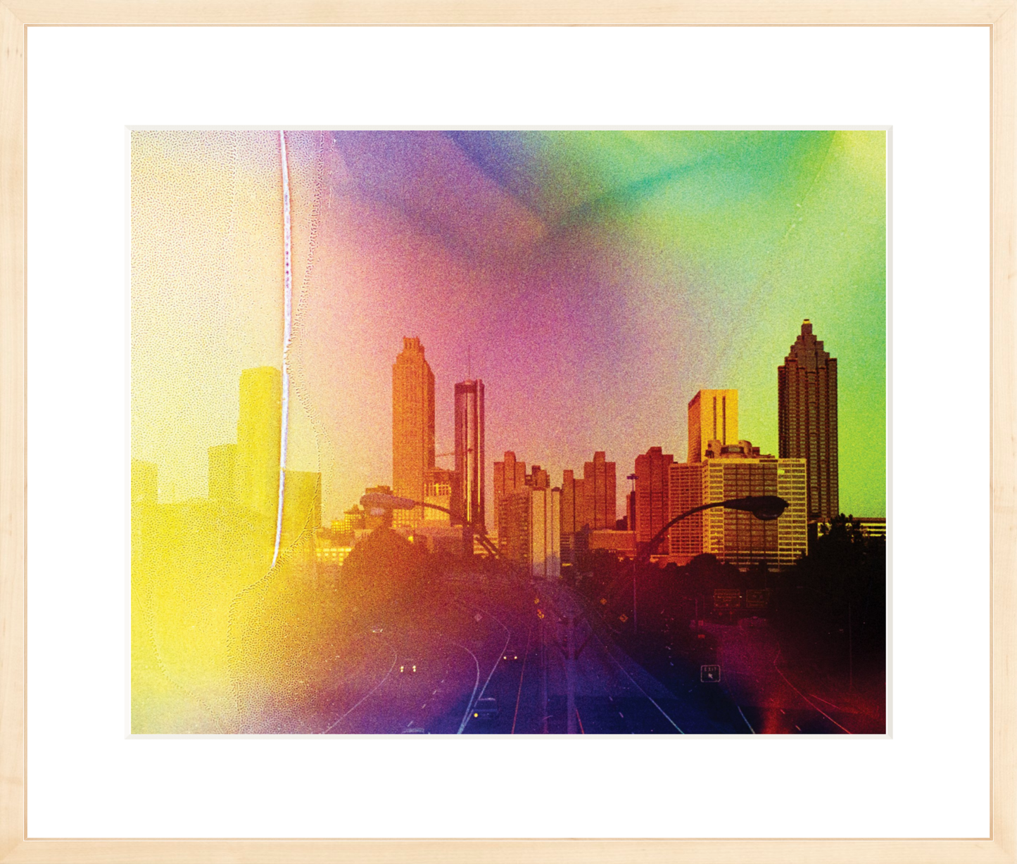 Rainbow Atlanta Skyline