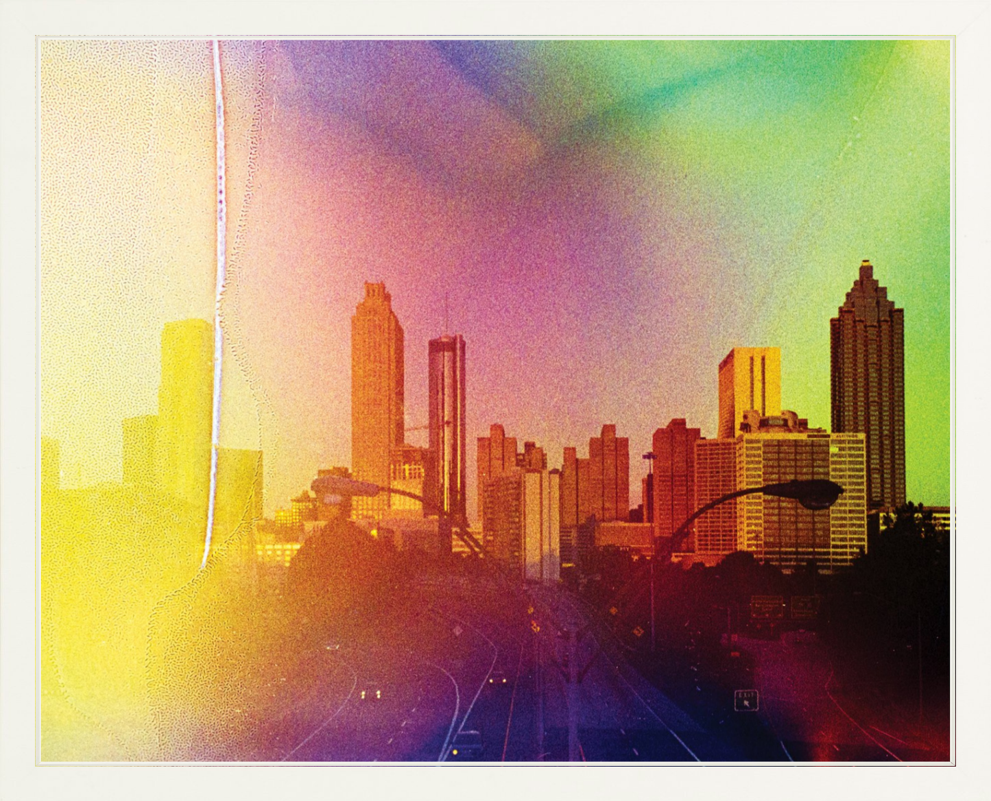 Rainbow Atlanta Skyline