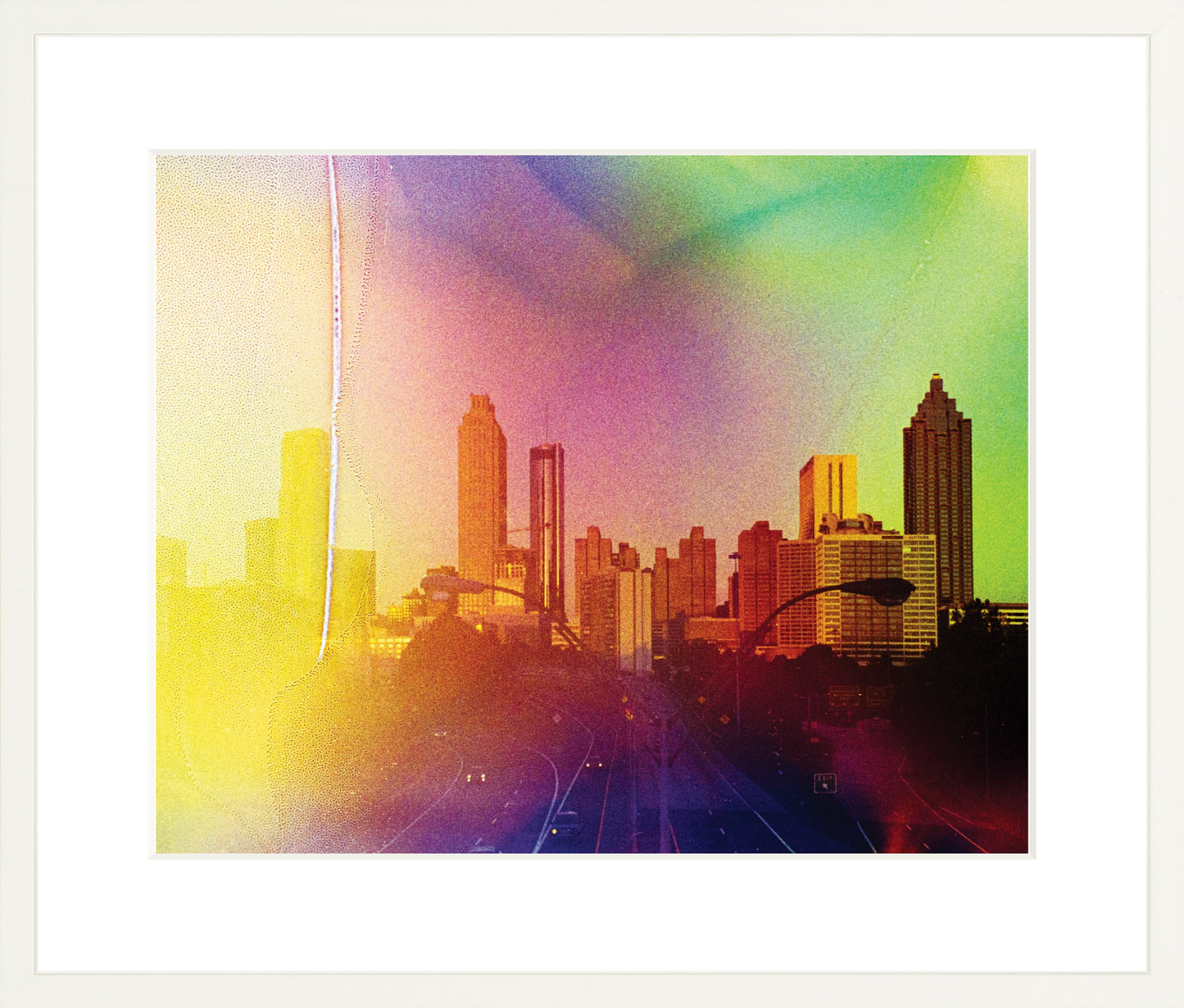 Rainbow Atlanta Skyline