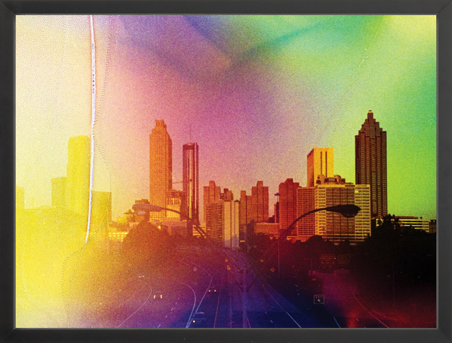 Rainbow Atlanta Skyline