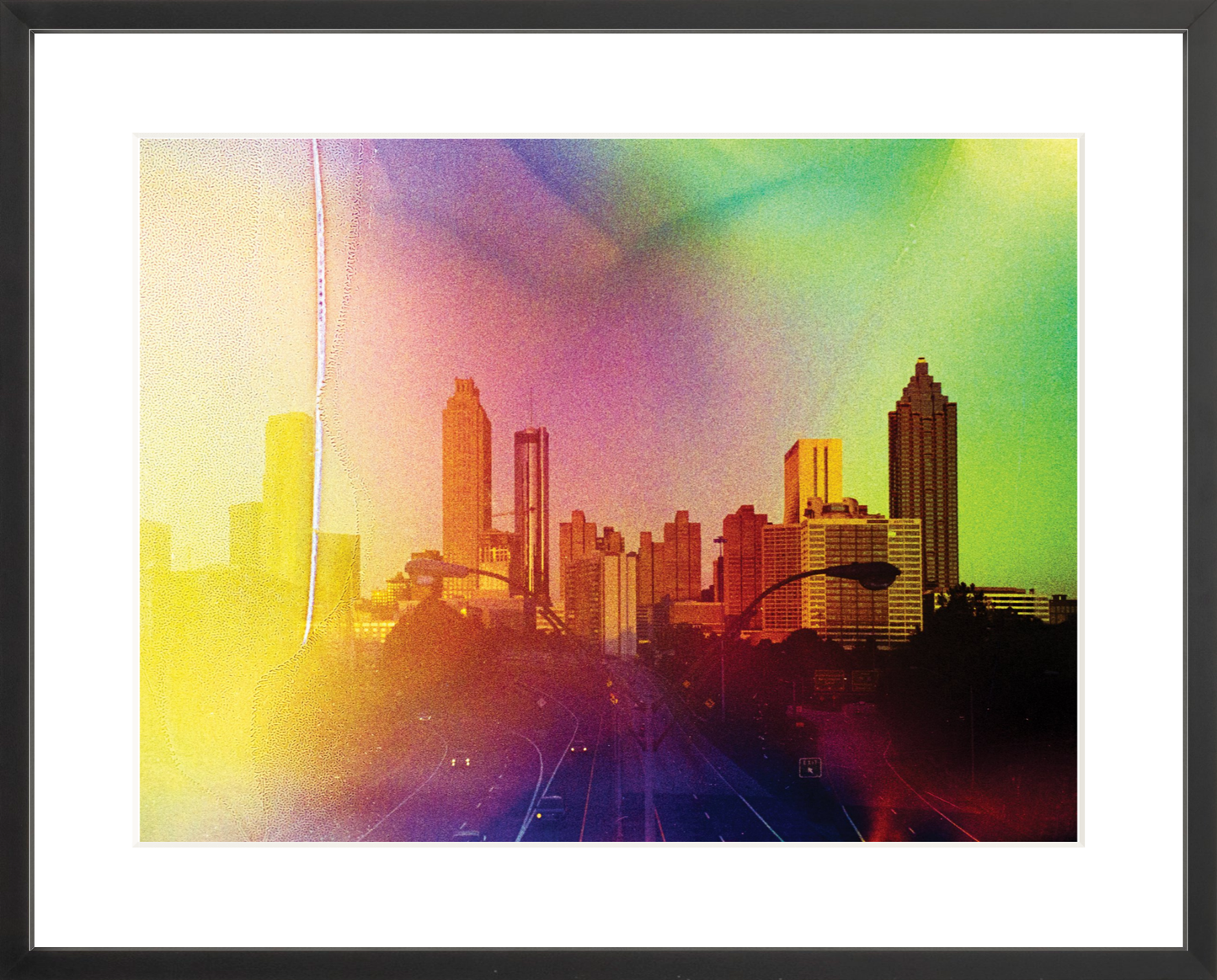 Rainbow Atlanta Skyline