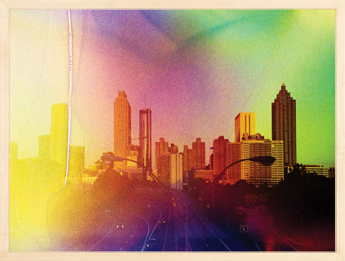 Rainbow Atlanta Skyline