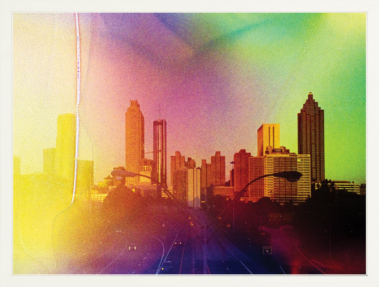 Rainbow Atlanta Skyline