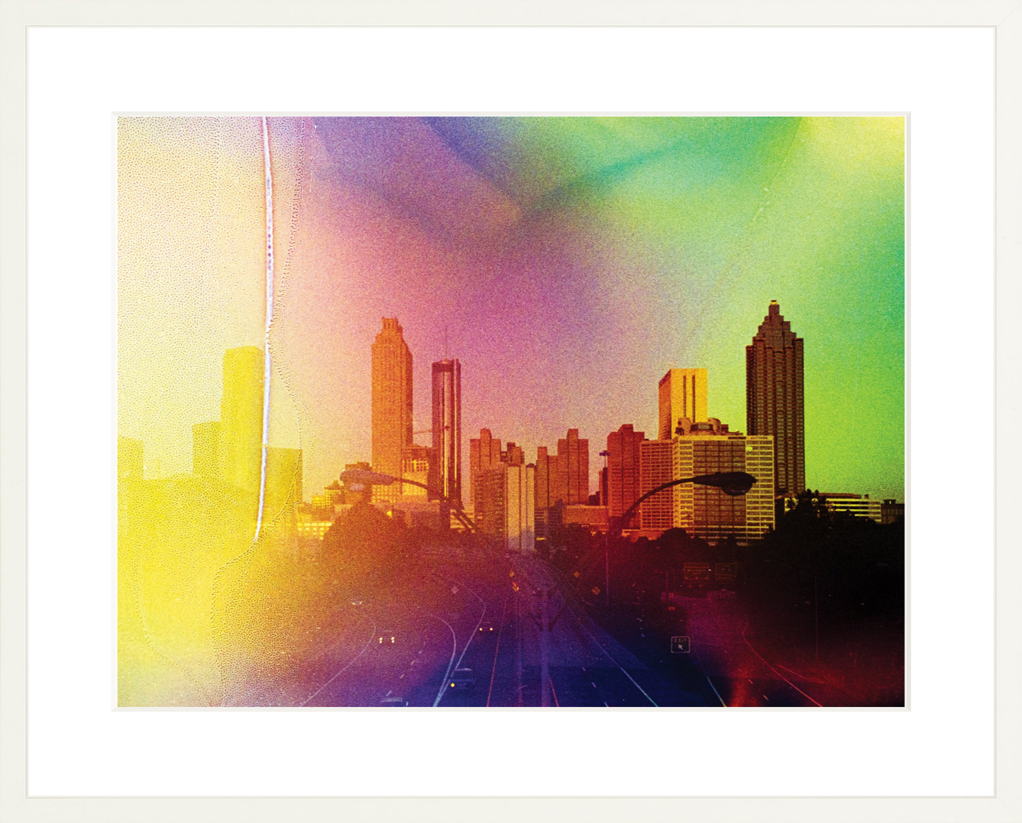 Rainbow Atlanta Skyline