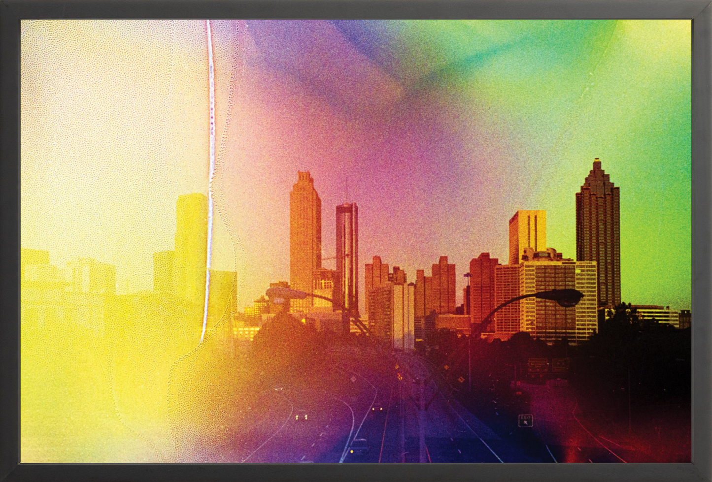 Rainbow Atlanta Skyline