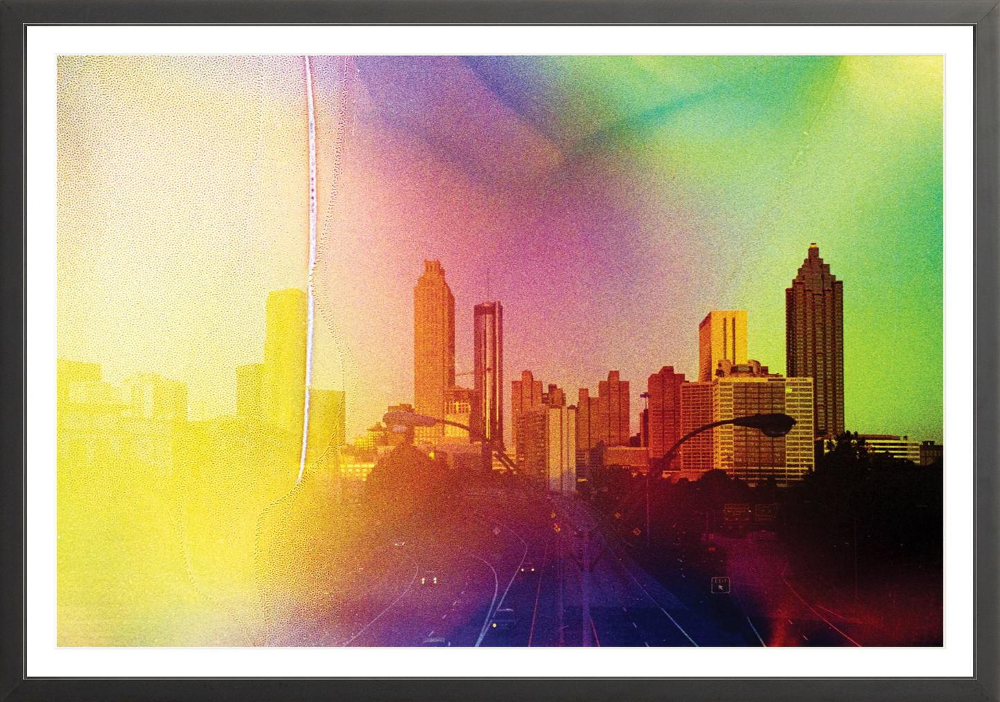 Rainbow Atlanta Skyline