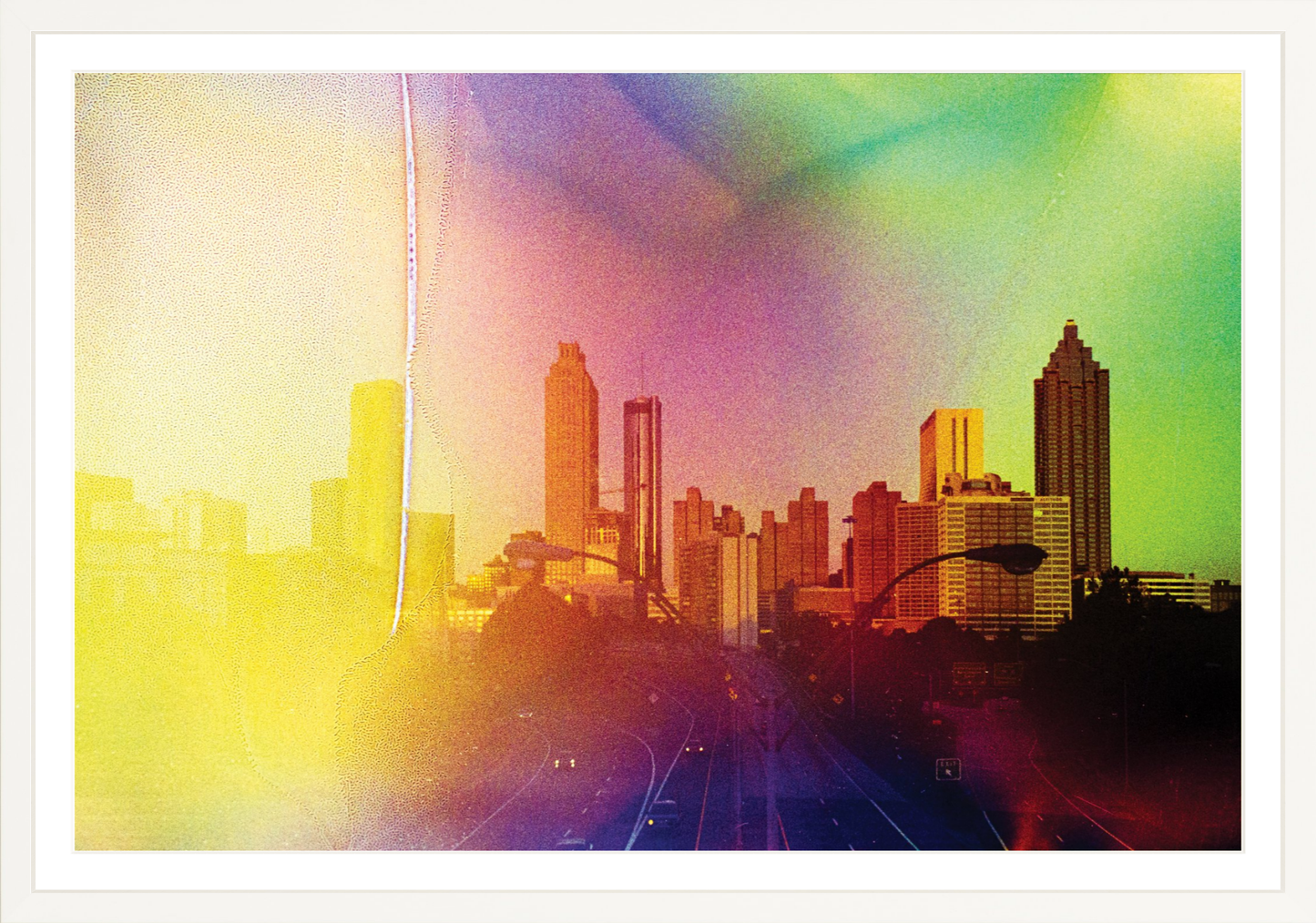 Rainbow Atlanta Skyline