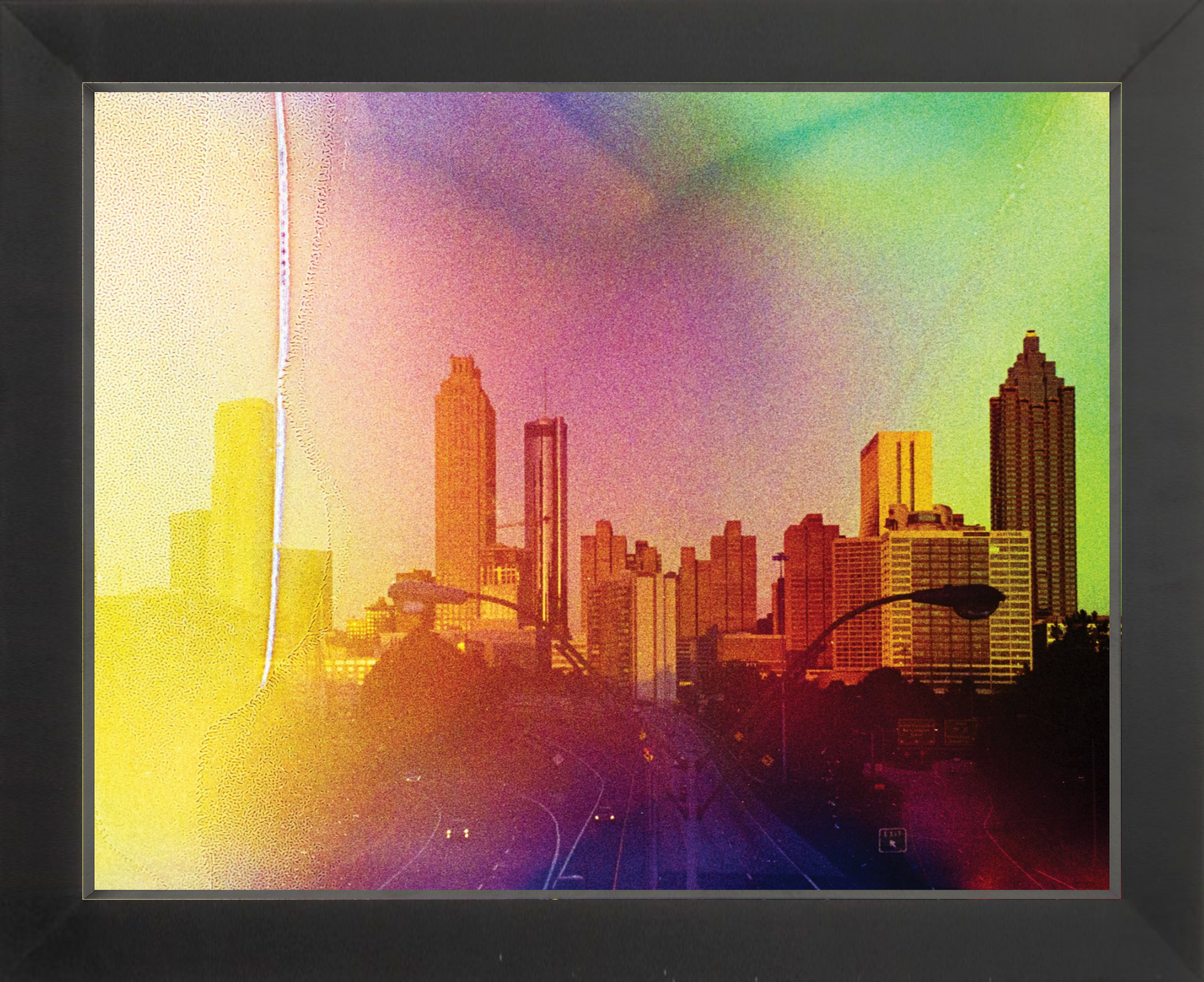 Rainbow Atlanta Skyline