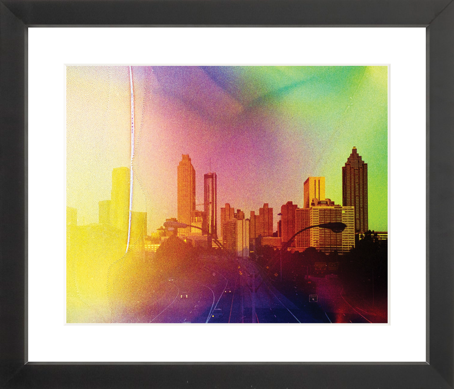 Rainbow Atlanta Skyline