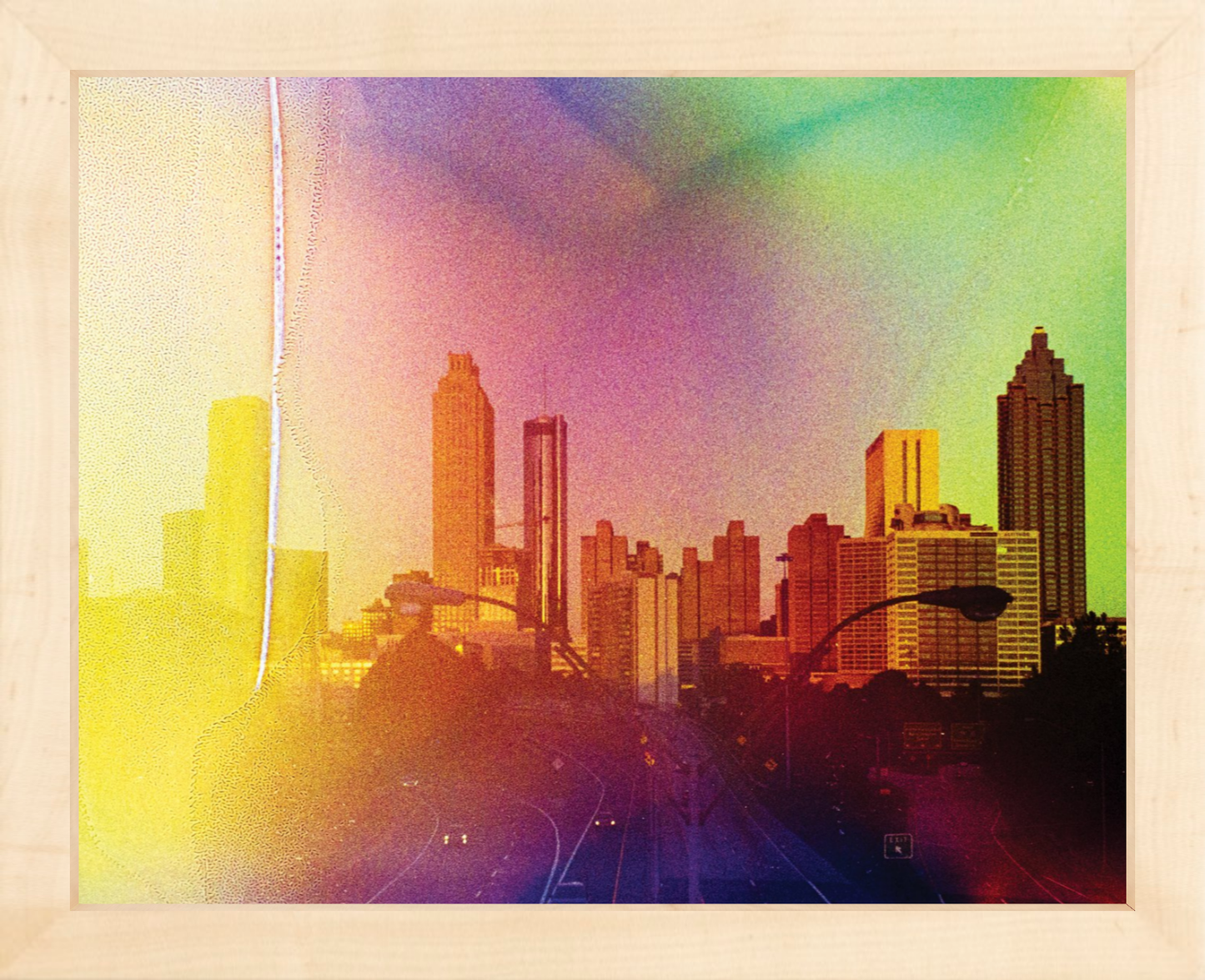 Rainbow Atlanta Skyline