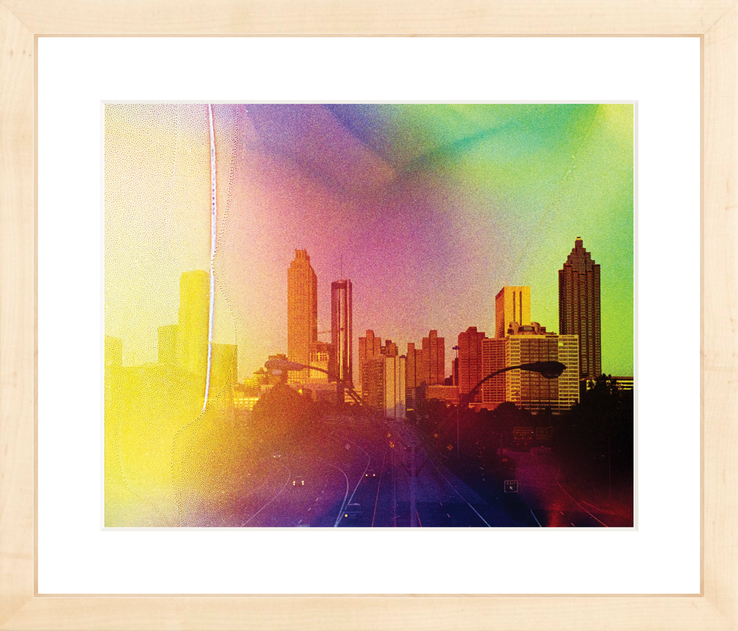 Rainbow Atlanta Skyline