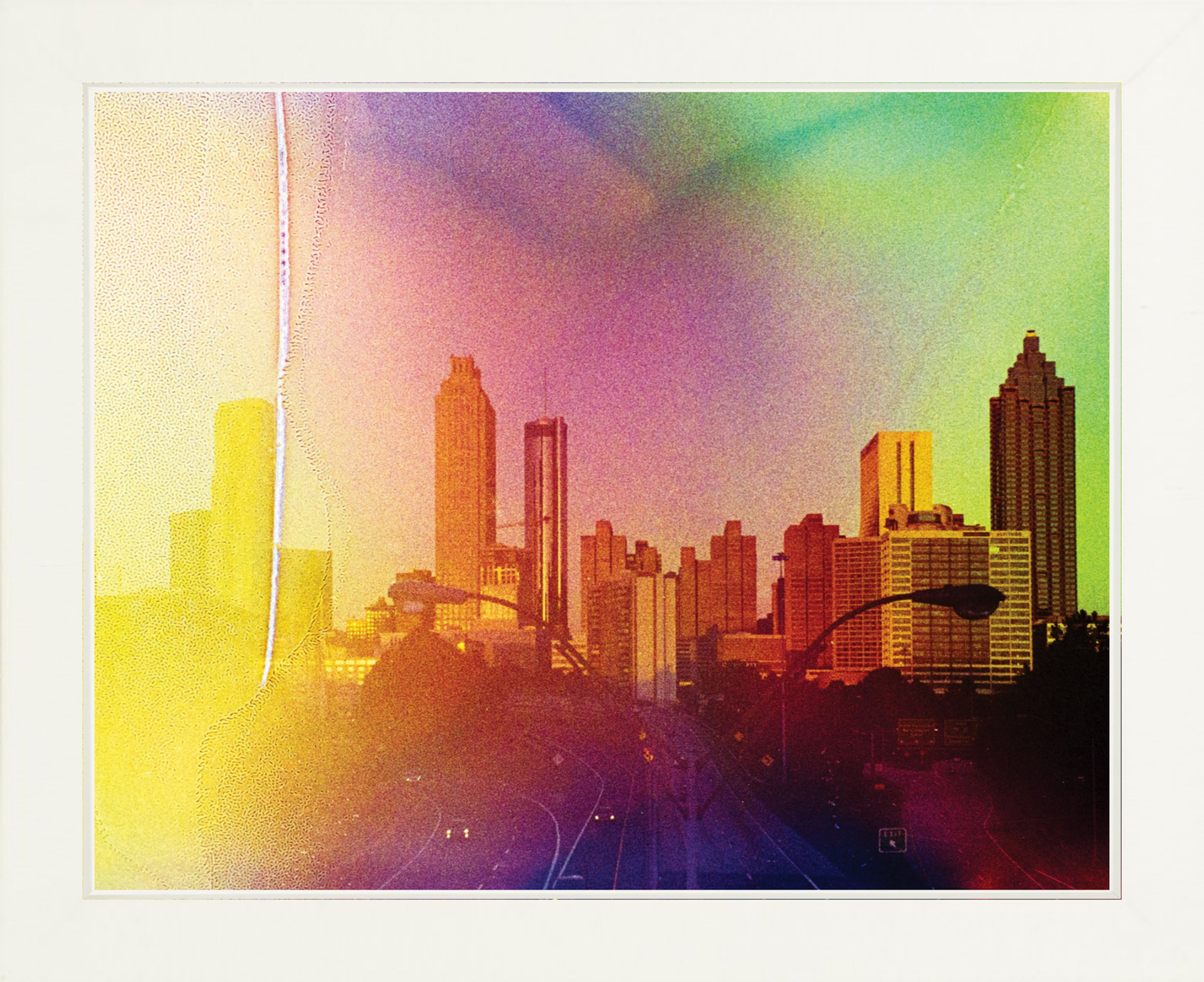 Rainbow Atlanta Skyline