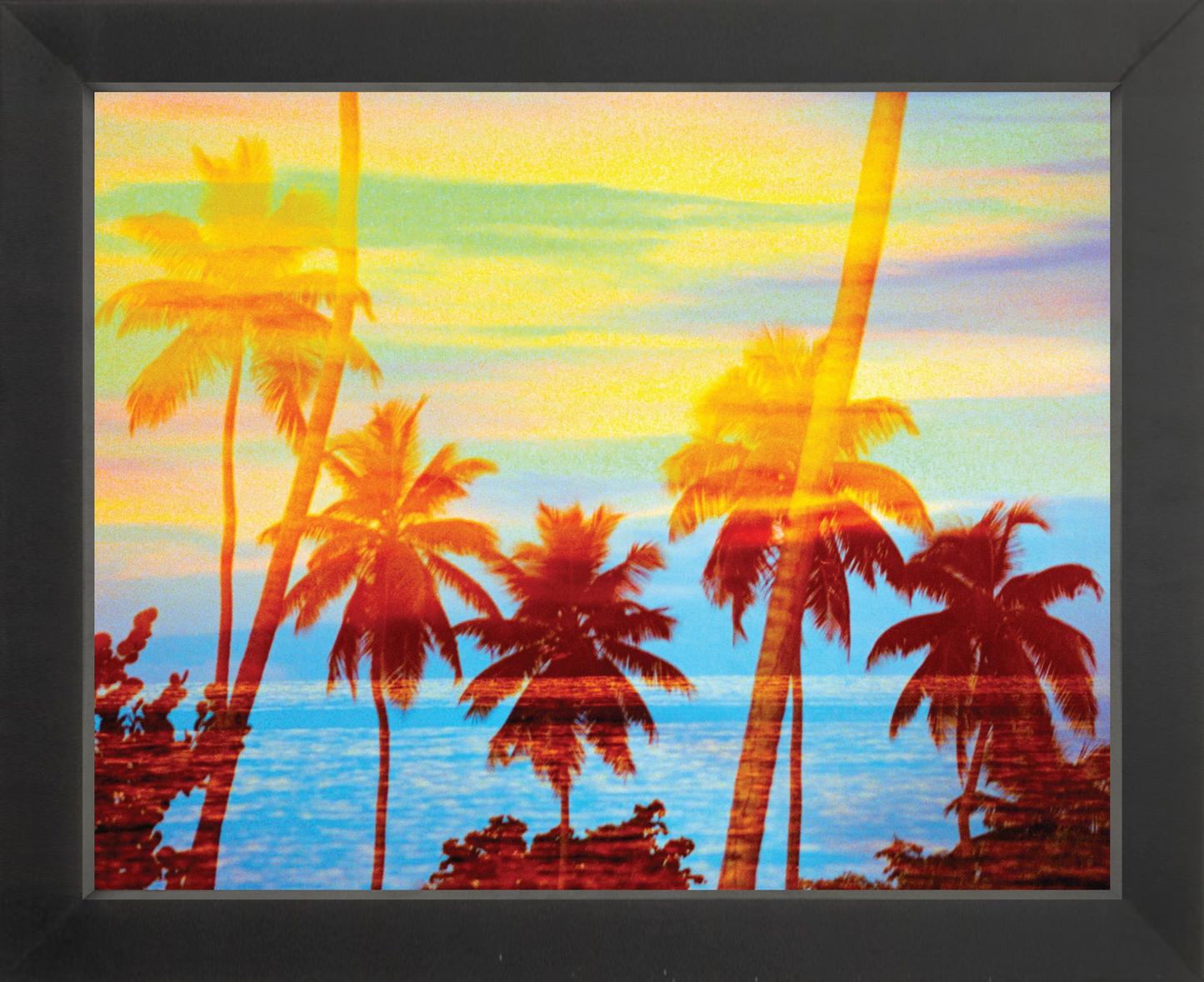 Tropical Sunset Palms