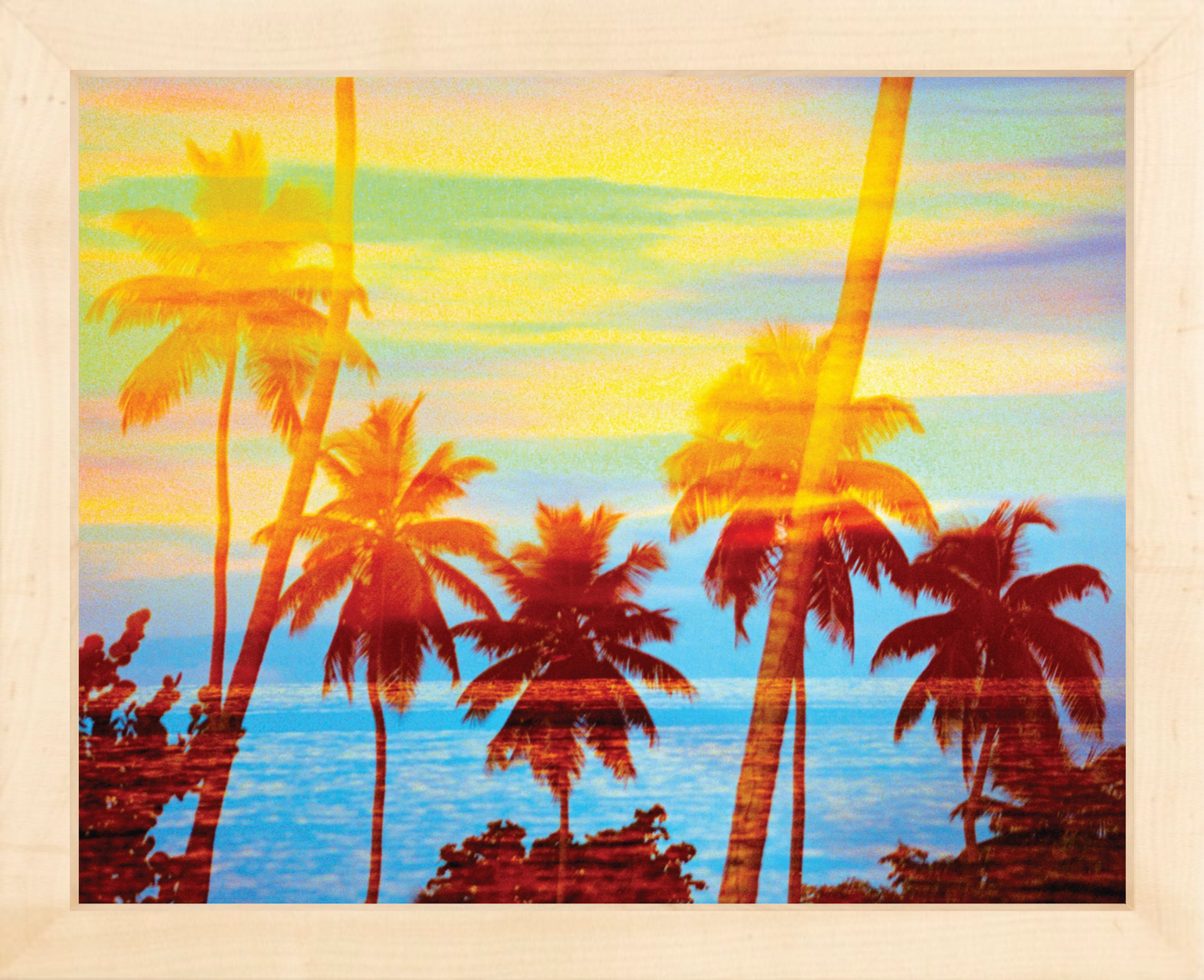 Tropical Sunset Palms