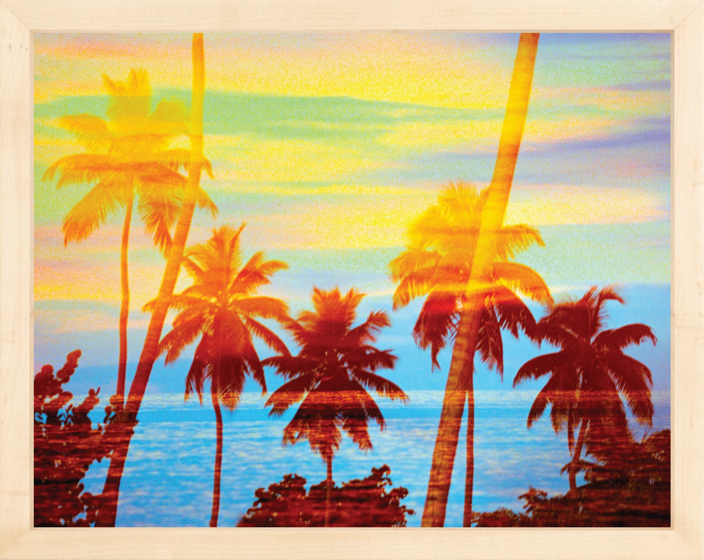 Tropical Sunset Palms