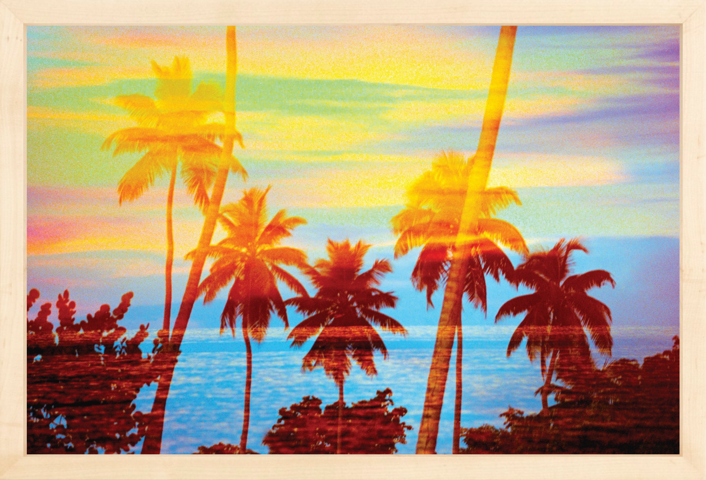 Tropical Sunset Palms