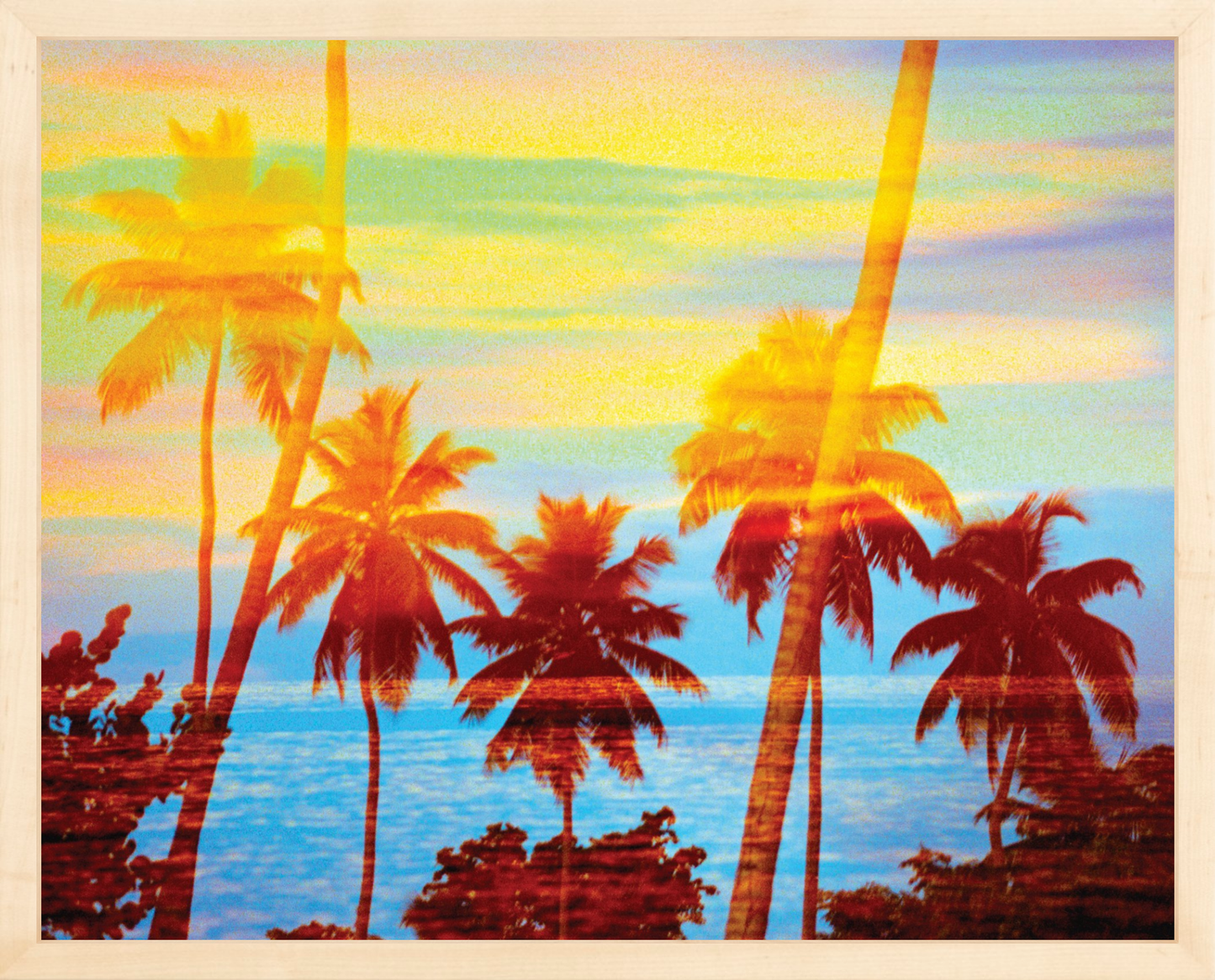 Tropical Sunset Palms