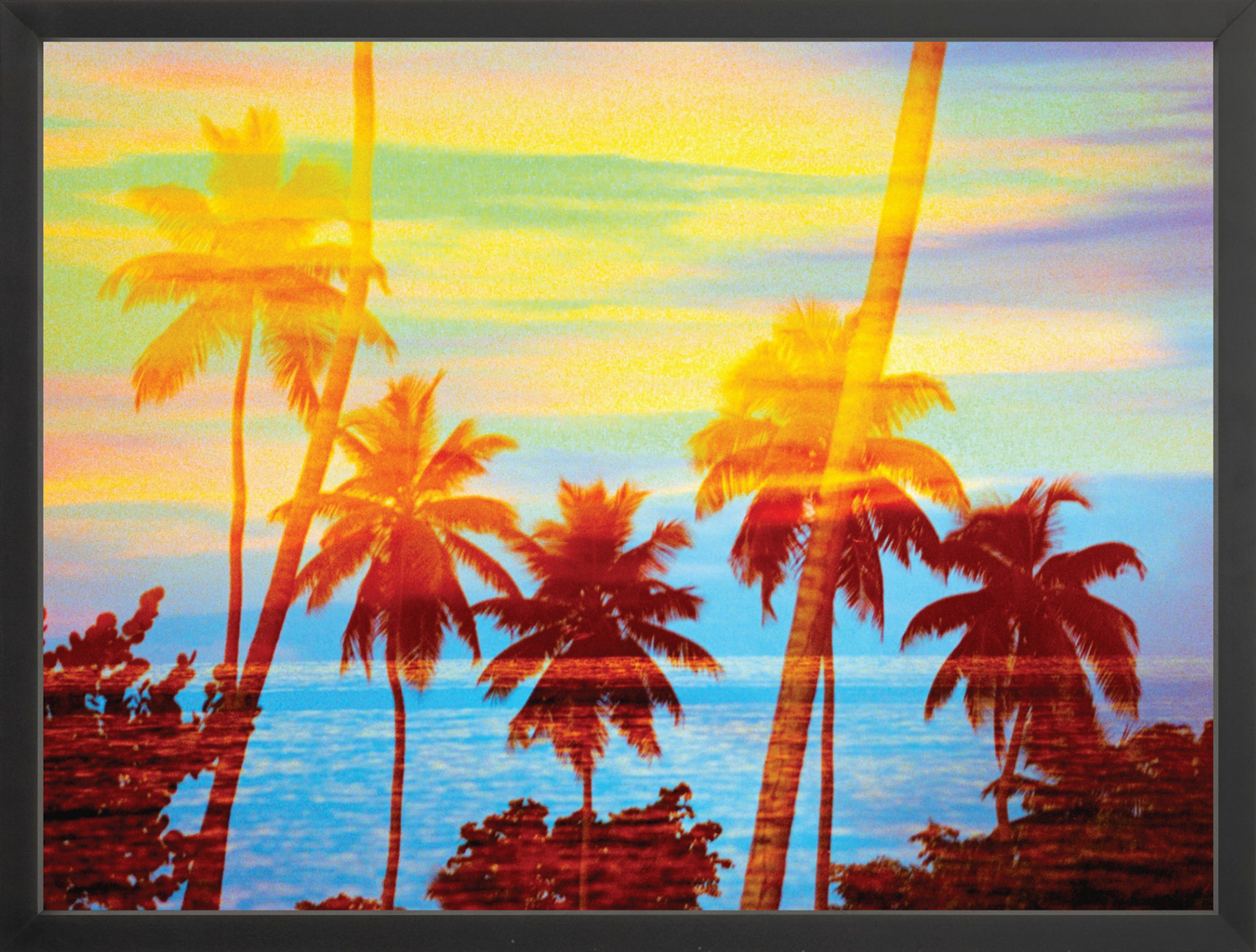 Tropical Sunset Palms