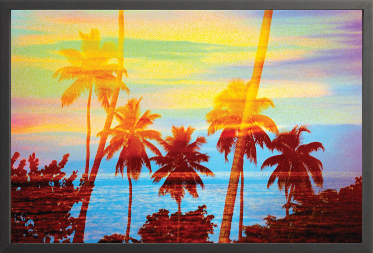 Tropical Sunset Palms