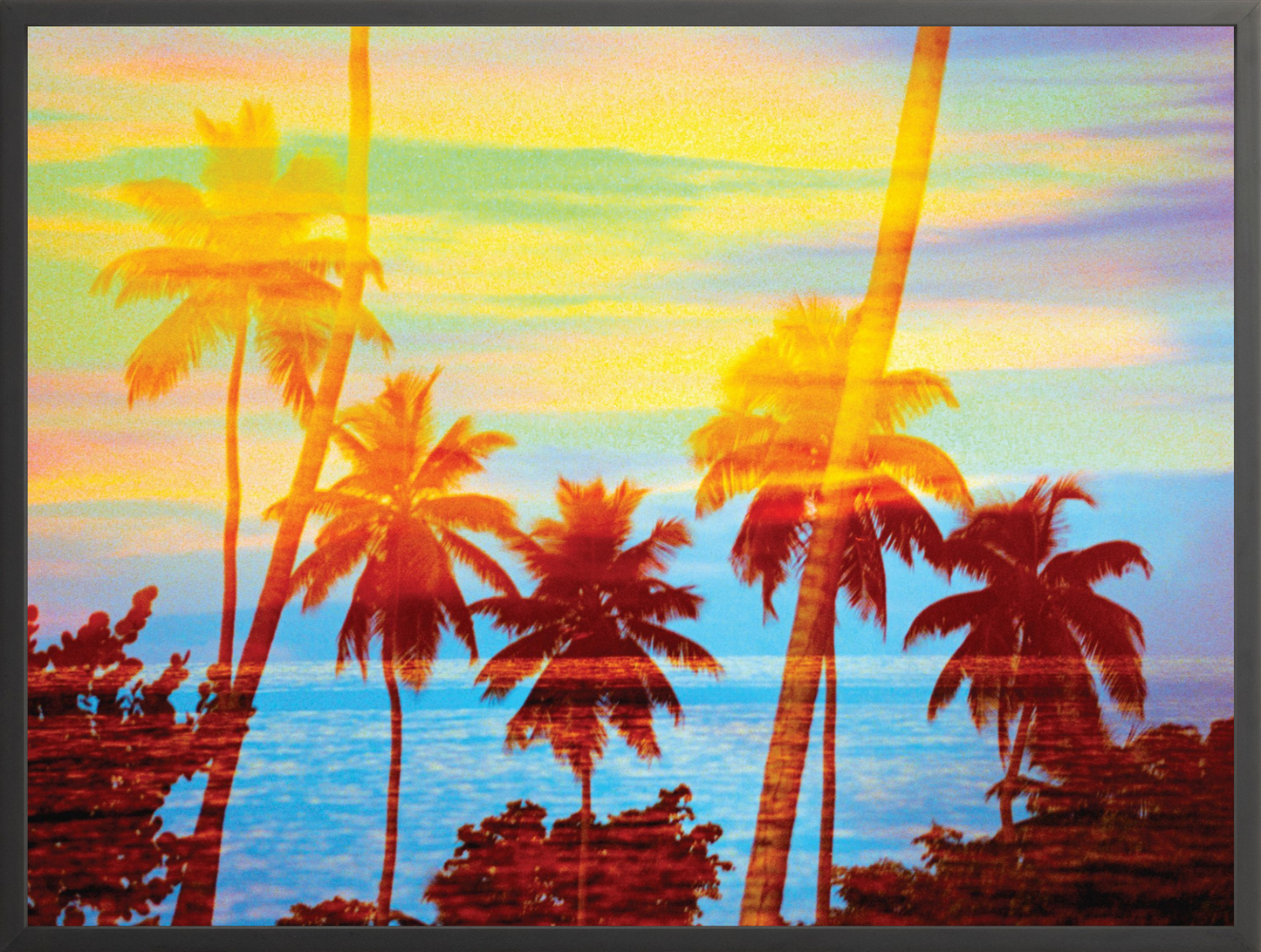 Tropical Sunset Palms