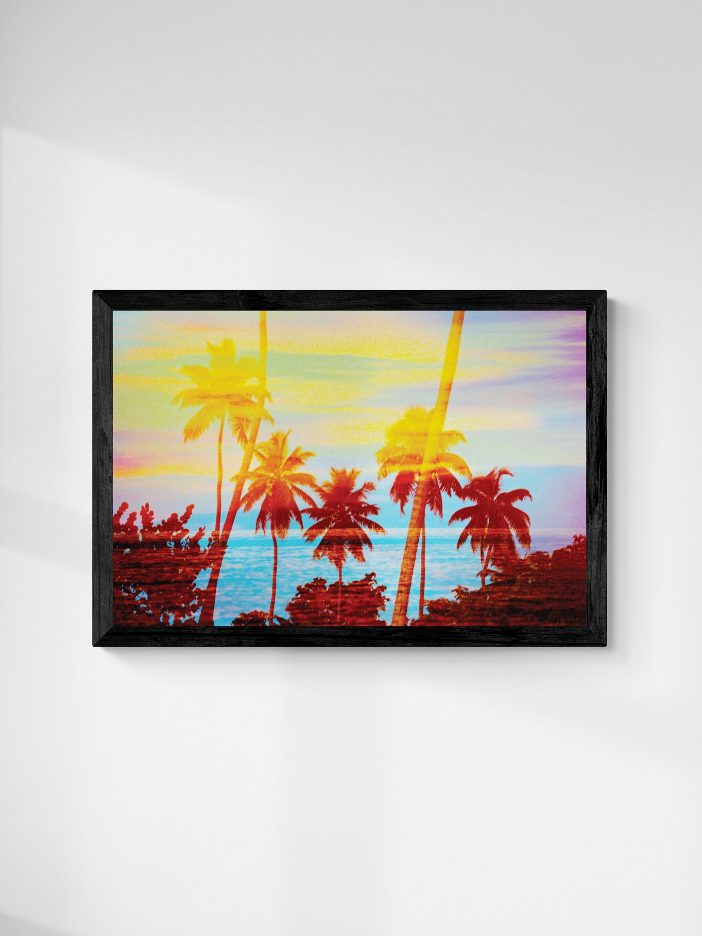 Tropical Sunset Palms